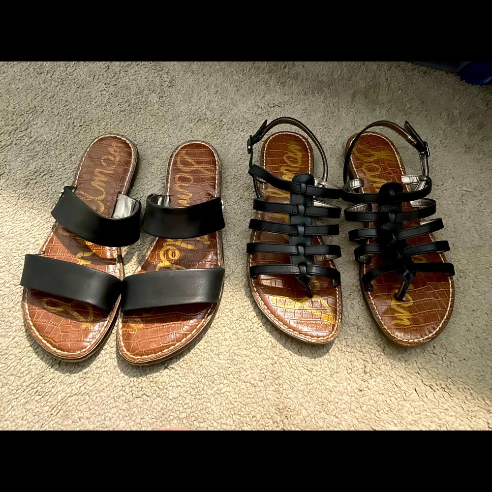Two pair of size 10 woman’s  Sam Edelman